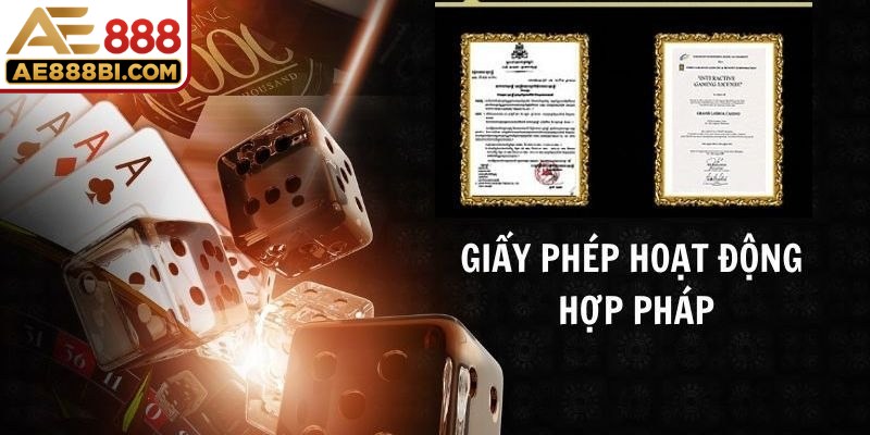 Chứng nhận quốc tế đảm bảo mọi sản phẩm cá cược đều minh bạch